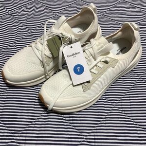 Goodfellow & Co Men’s Cream Lee Lace-Up Sneakers